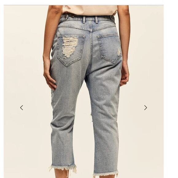 SER.O.YA Omar Drop Crotch Boyfriend Jeans Size 28 NWT - Picture 2 of 10